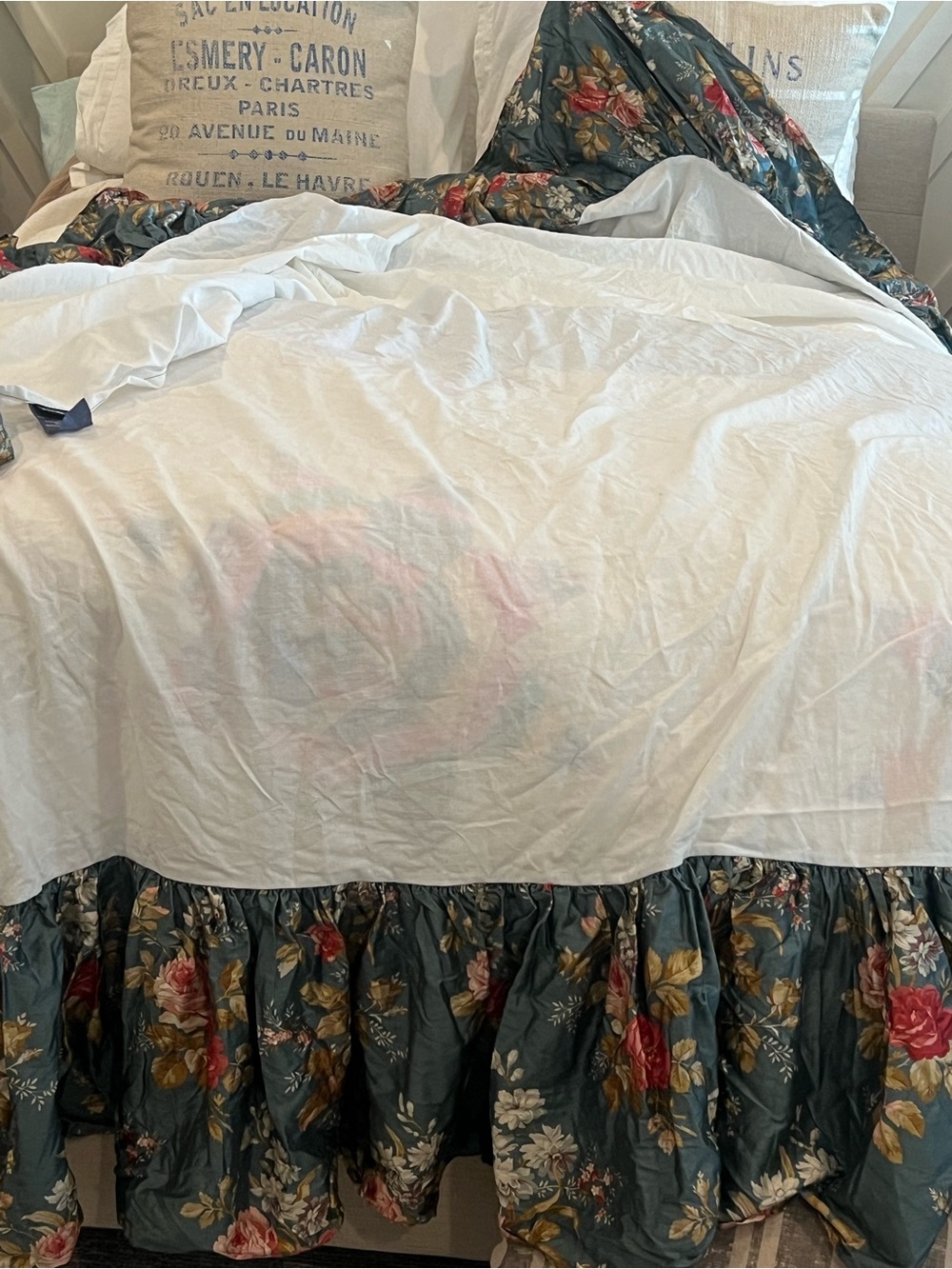 Ralph Lauren Sinclair King Bed Skirt - Picture 5 of 11